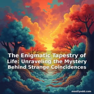 Artistic representation for The Enigmatic Tapestry of Life: Unraveling the Mystery Behind Strange Coincidences