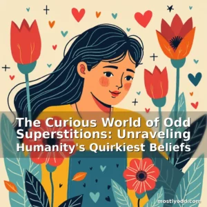 Artistic representation for The Curious World of Odd Superstitions: Unraveling Humanity's Quirkiest Beliefs