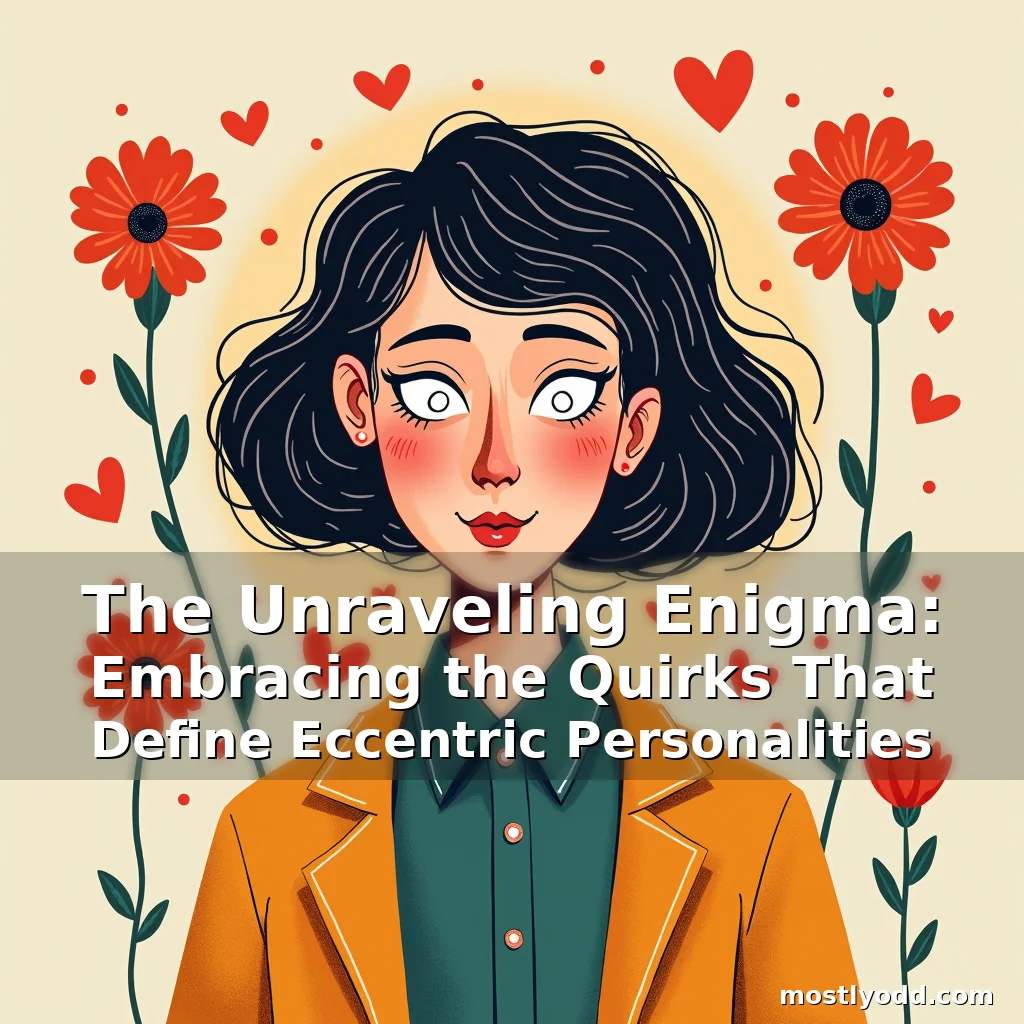 Artistic representation for The Unraveling Enigma: Embracing the Quirks That Define Eccentric Personalities