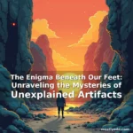 Artistic representation for The Enigma Beneath Our Feet: Unraveling the Mysteries of Unexplained Artifacts