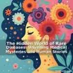Artistic representation for The Hidden World of Rare Diseases: Unveiling Medical Mysteries and Human Stories
