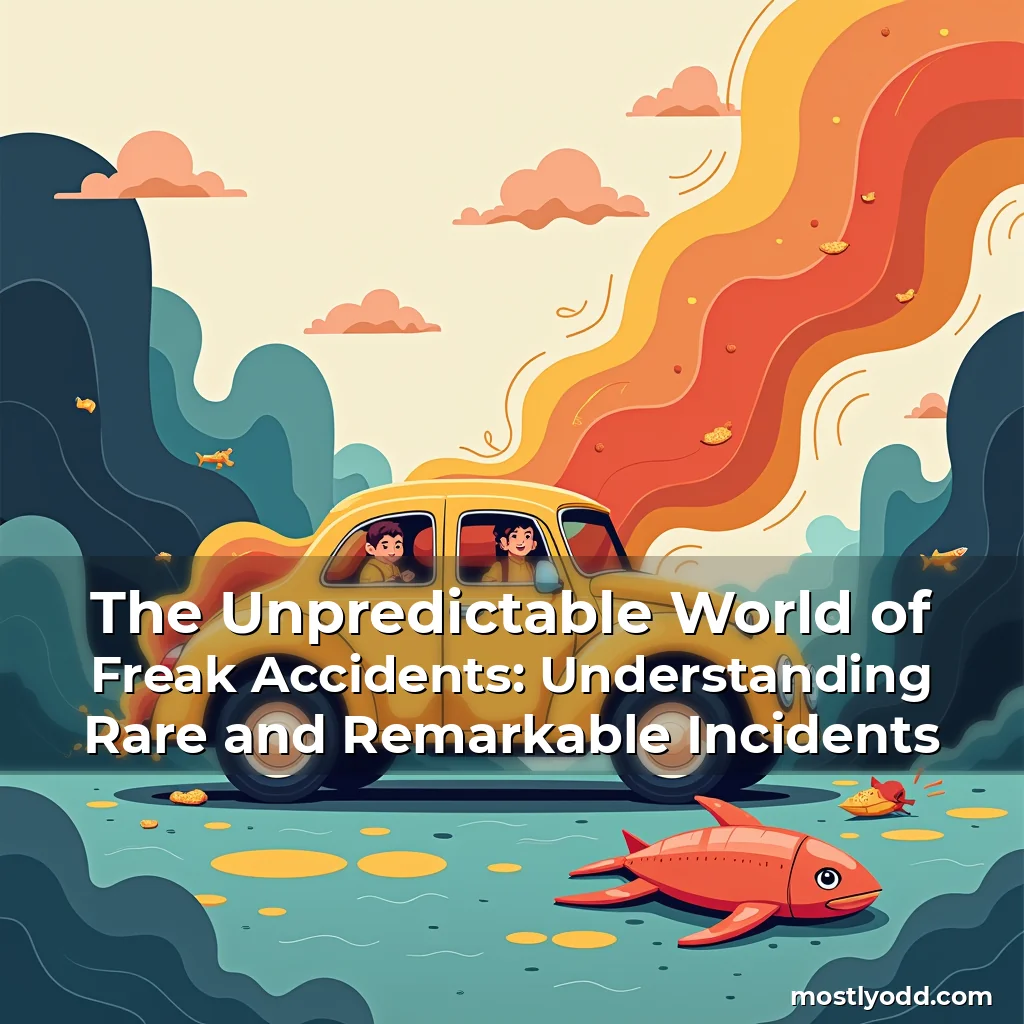 Artistic representation for The Unpredictable World of Freak Accidents: Understanding Rare and Remarkable Incidents