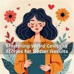Artistic representation for Mastering Weird Celebrity Stories for Better Results